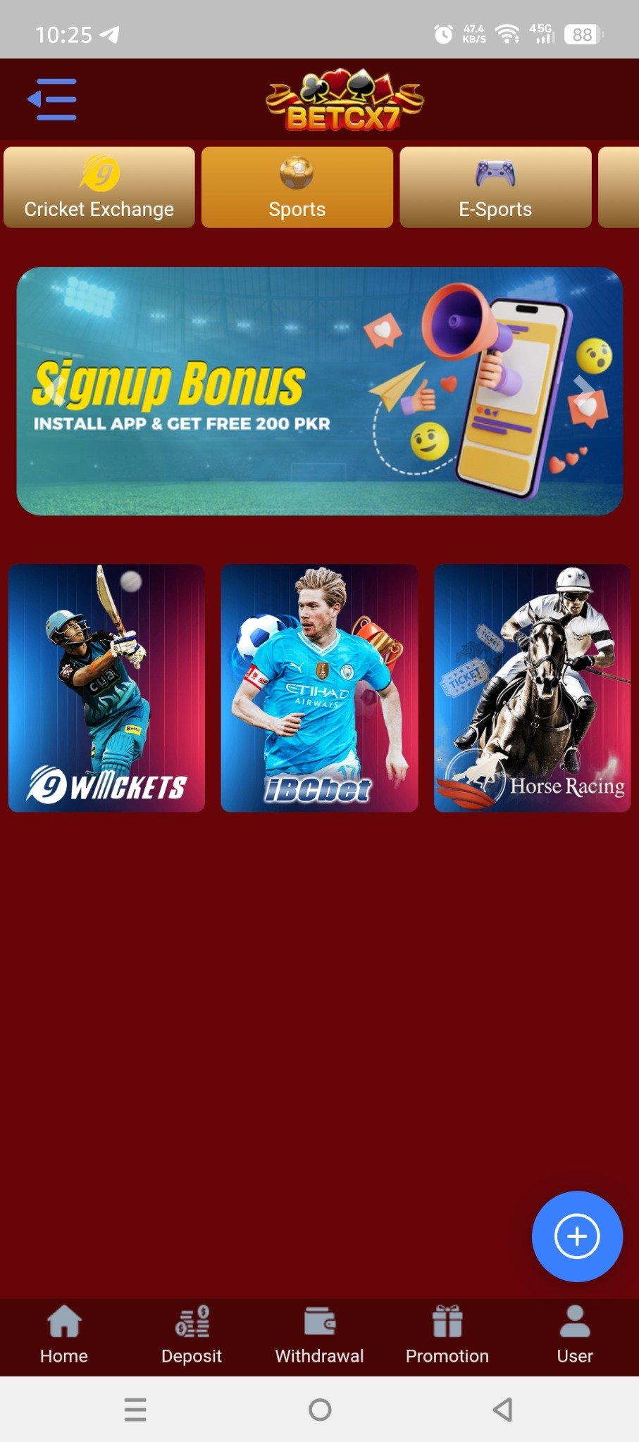 BetCX7 casino providers